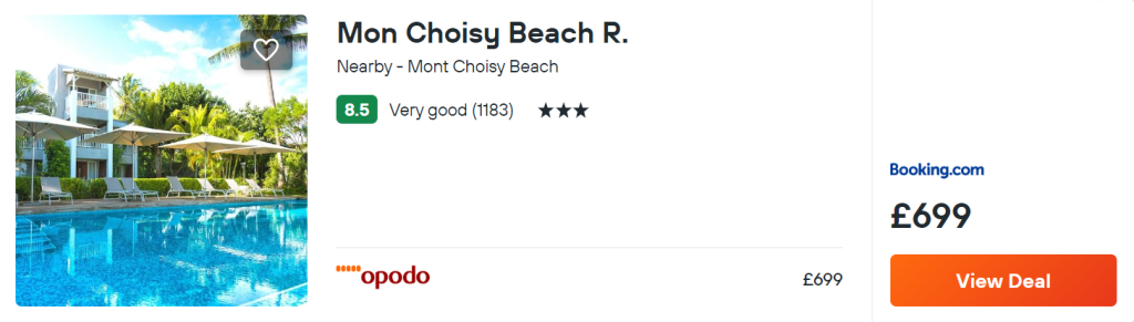 Mon Choisy Beach R.