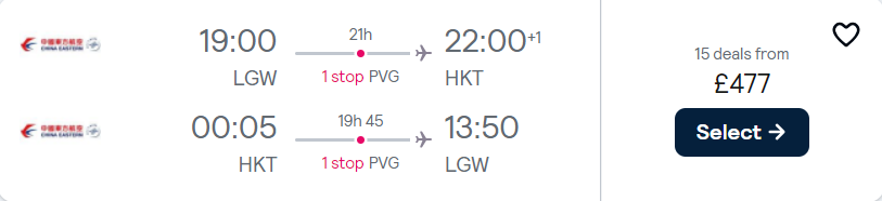 cheap flights to Thailand