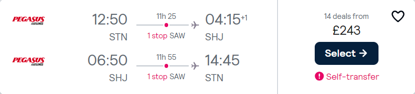 cheap flights to UAE