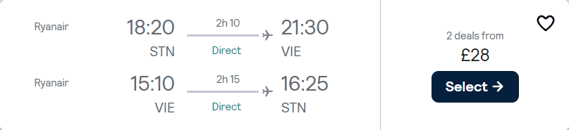 cheap flights to Austria