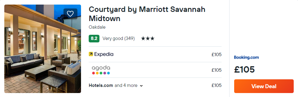 Courtyard by Marriott Savannah Midtown