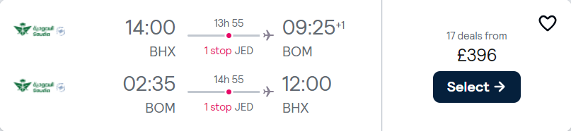 cheap flights to India