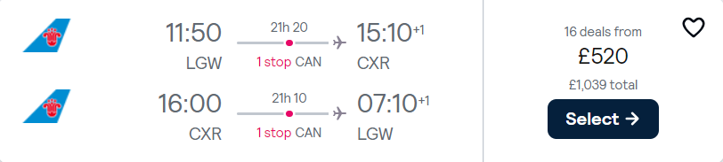 cheap flights to Vietnam
