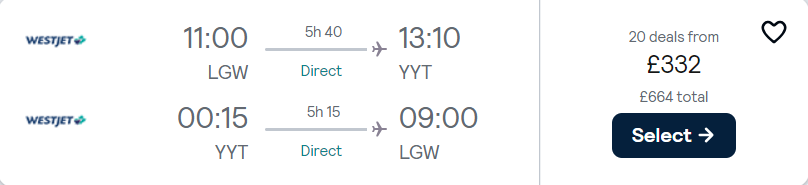 cheap flights to Canada