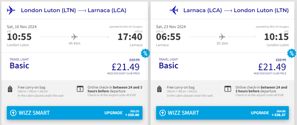 cheap flights to Cyprus