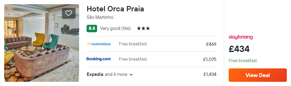 Hotel Orca Praia