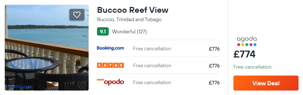 Buccoo Reef View