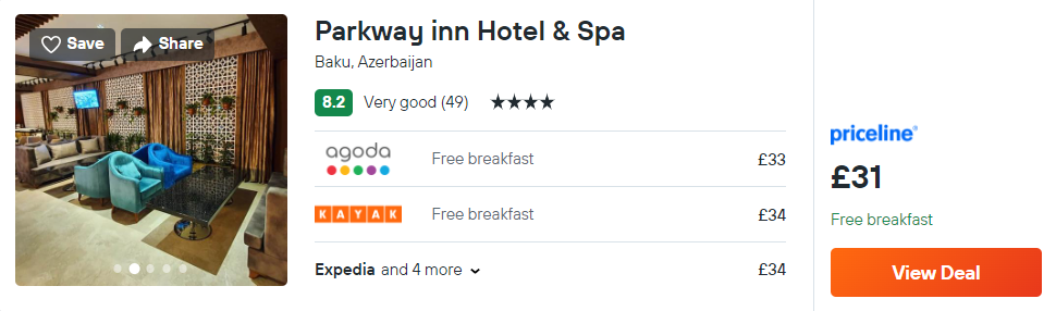 Parkway inn Hotel & Spa