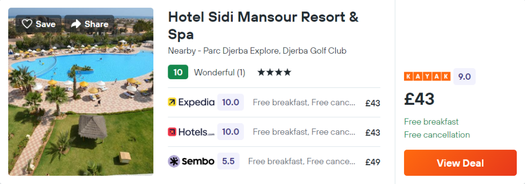Hotel Sidi Mansour Resort & Spa