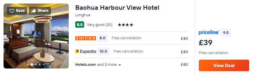 Baohua Harbour View Hotel
