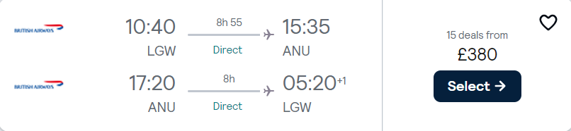 cheap flights to Antigua