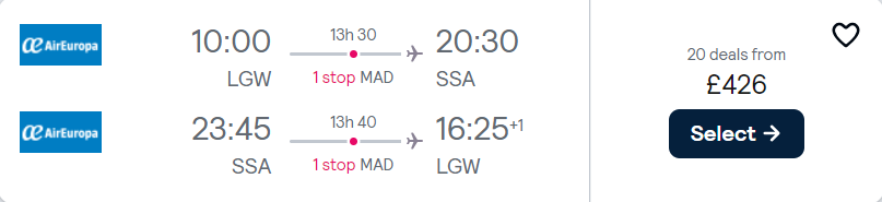 cheap flights to Brazil