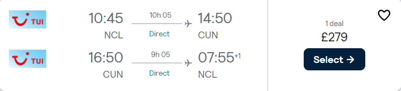 cheap flights TUI