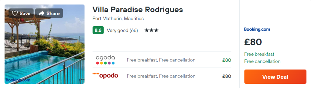 Villa Paradise Rodrigues