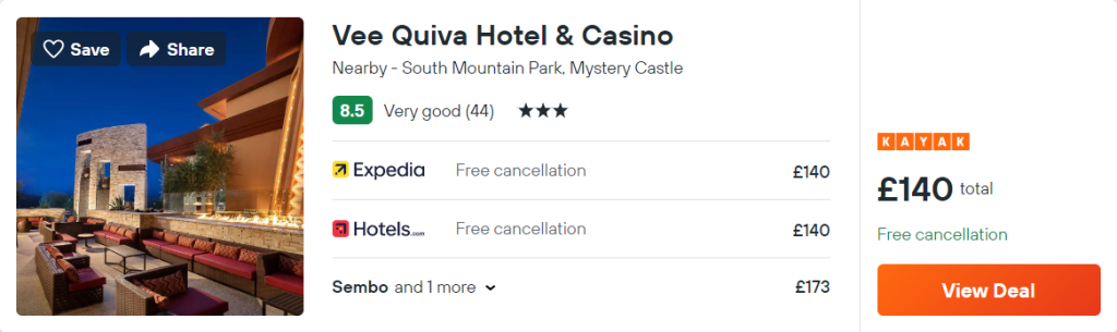 Vee Quiva Hotel & Casino