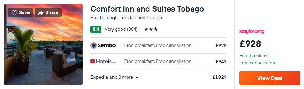 Comfort Inn and Suites Tobago