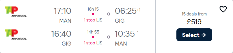 cheap flights to Brazil