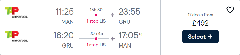 cheap flights to Brazil