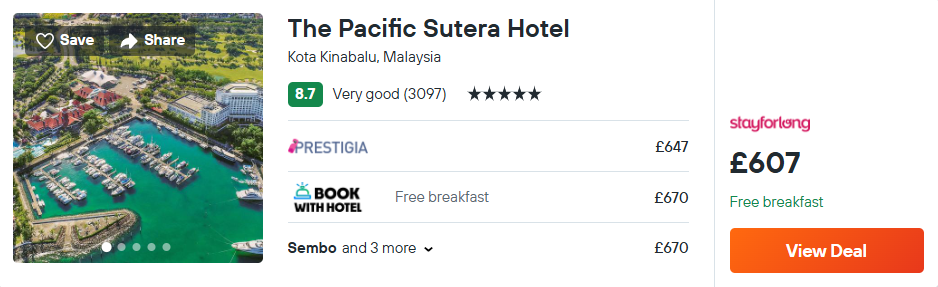 The Pacific Sutera Hotel