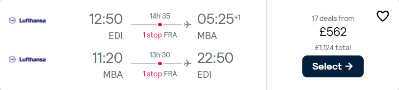 cheap flights to Kenya