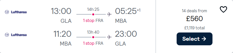 cheap flights to Kenya