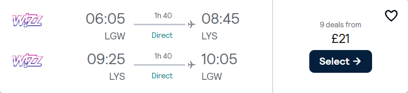 cheap flights to France
