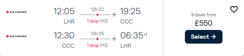 cheap flights to Cuba