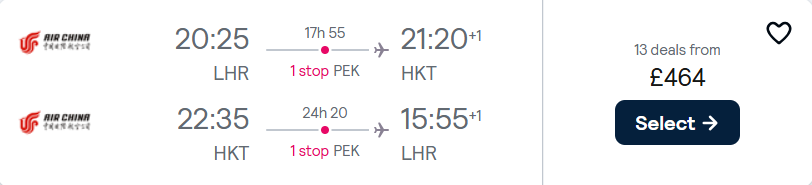 cheap flights to Thailand