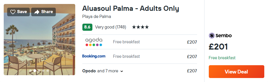 Aluasoul Palma - Adults Only