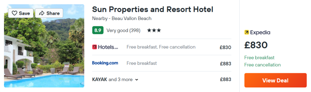 Sun Properties and Resort Hotel