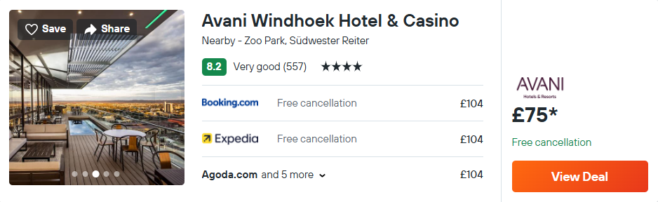 Avani Windhoek Hotel & Casino