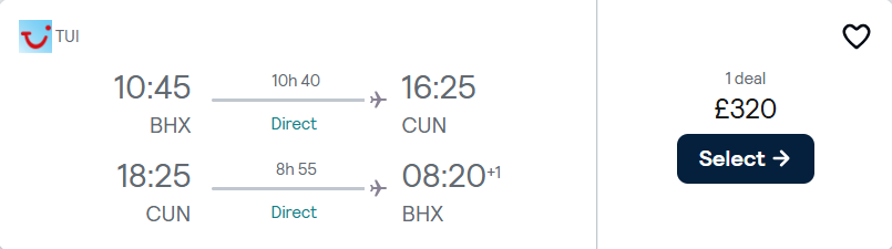 cheap flights to Mexico