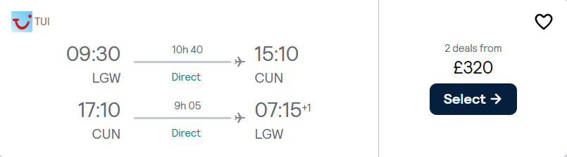 cheap flights to Mexico