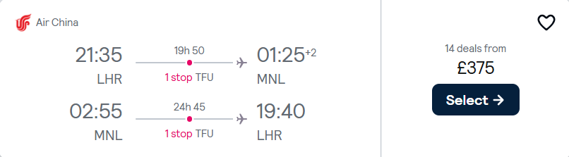 cheap flights to Philippines