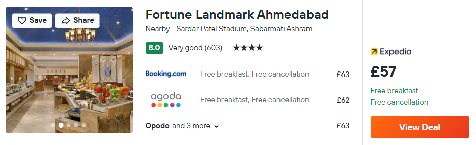 Fortune Landmark Ahmedabad