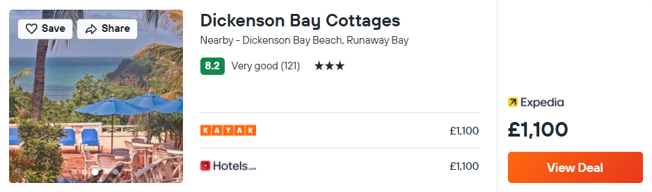 Dickenson Bay Cottages