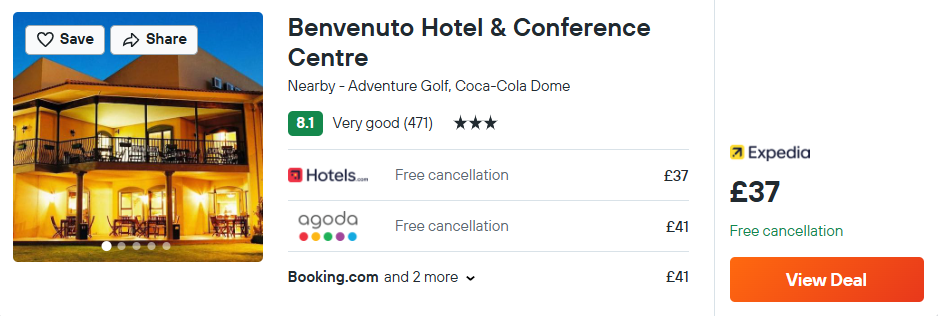 Benvenuto Hotel & Conference Centre