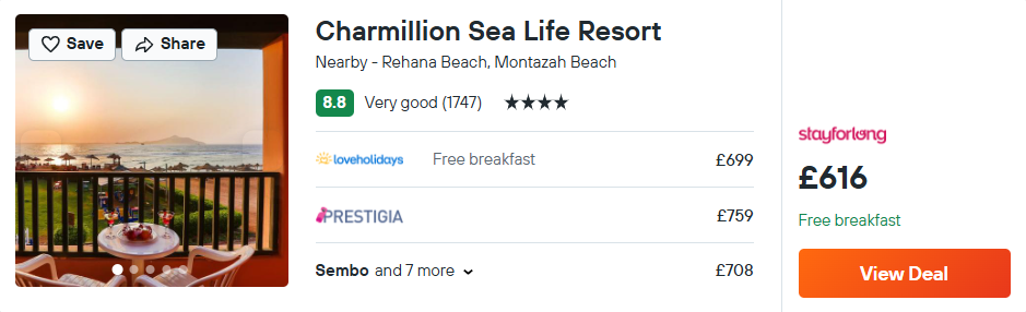 Charmillion Sea Life Resort