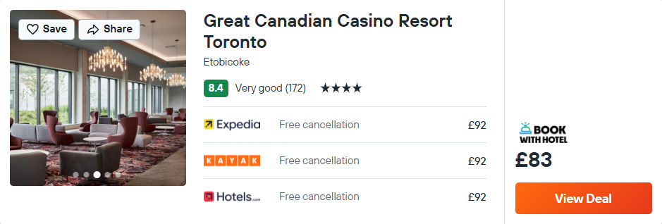 Great Canadian Casino Resort Toronto