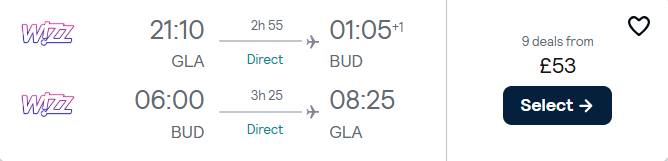 cheap flights to Hungary