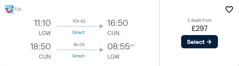 cheap flights to Mexico