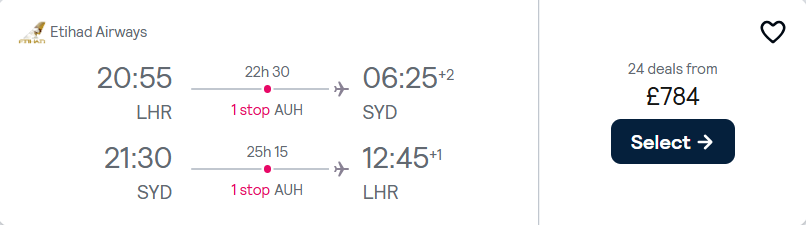 cheap flights to Australia