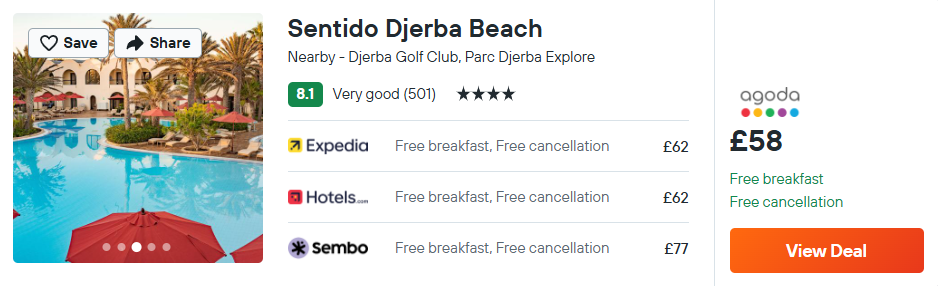 Sentido Djerba Beach