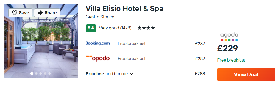 Villa Elisio Hotel & Spa