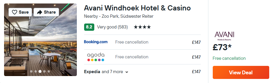 Avani Windhoek Hotel & Casino