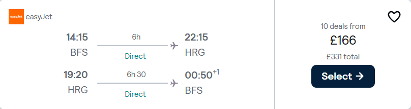 cheap flights to Egypt