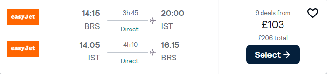 cheap flights to Turkey