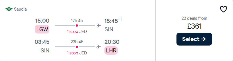 cheap flights to Singapore