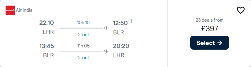 cheap flights to India