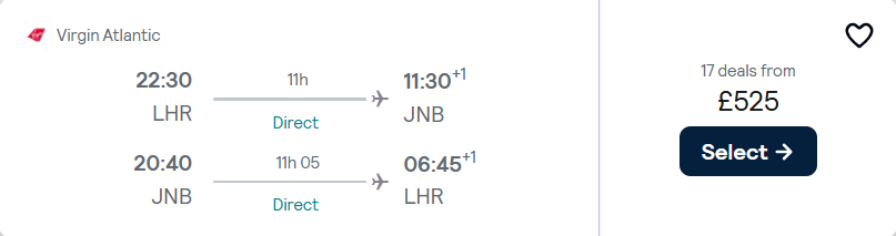cheap flights to Africa
